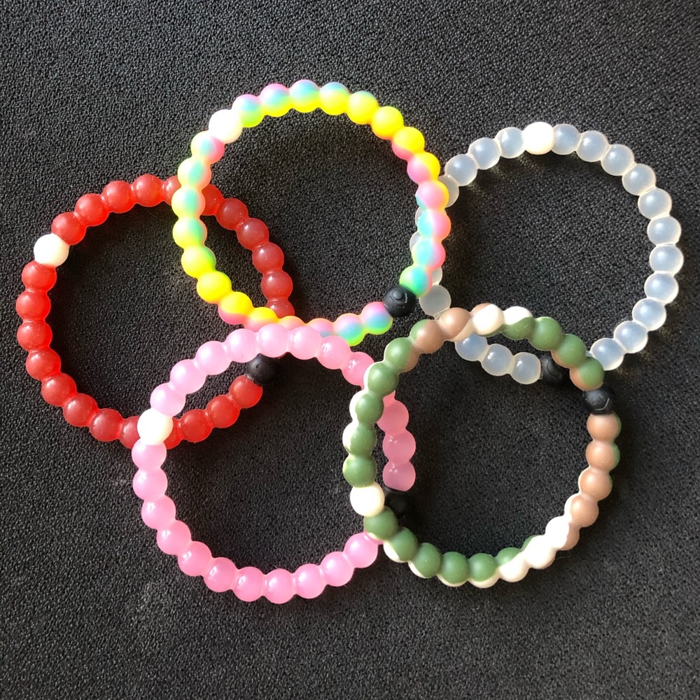 Authentic Medium Lokai Jelly Bracelets (Set of 5)
